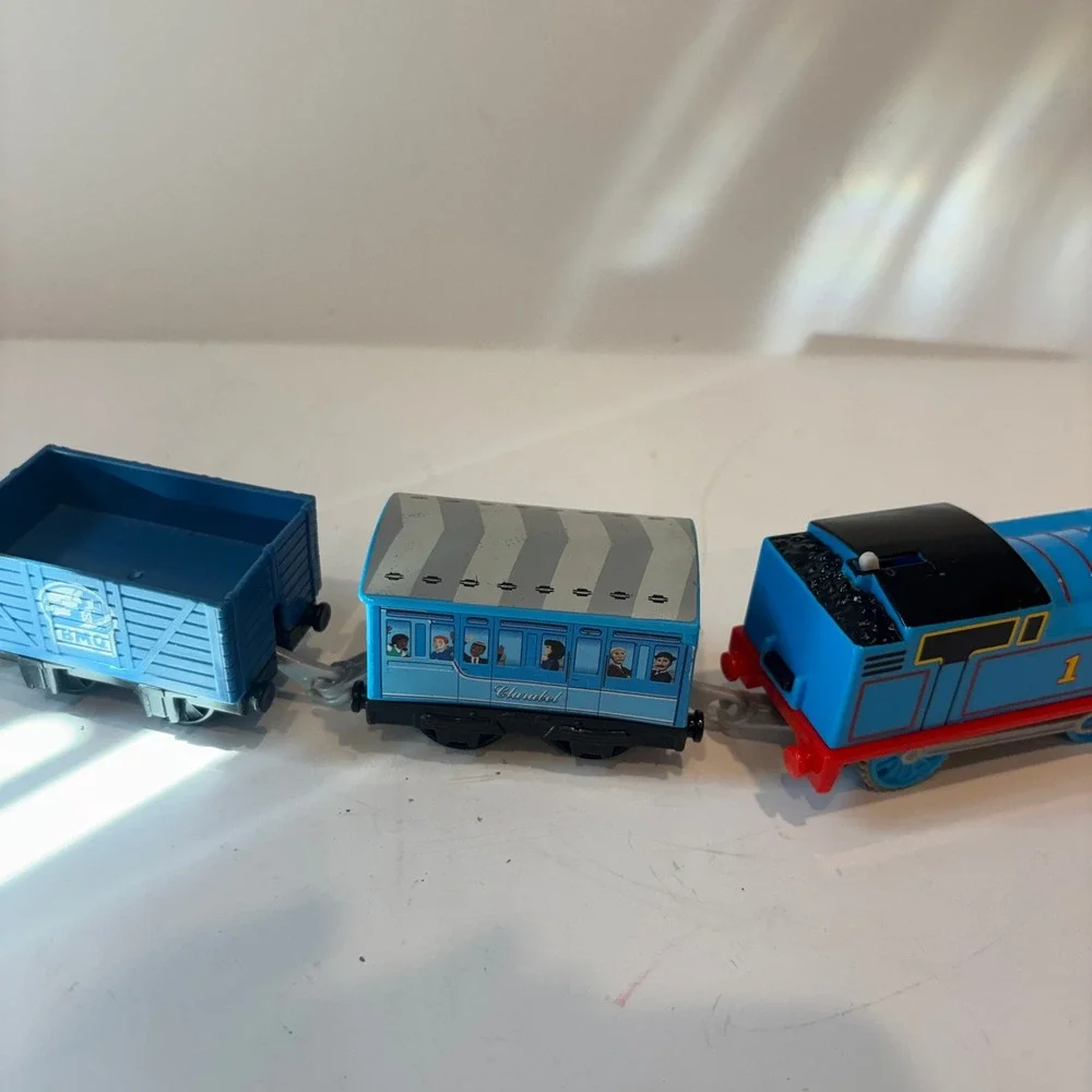 Thomas & Friends Motorized Thomas Train Clarabel Coach and SMC Cargo Car Set